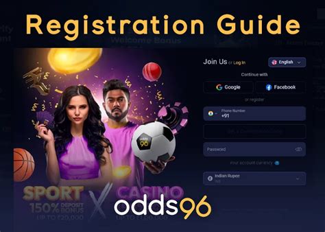 How to register and login on Odds96 .